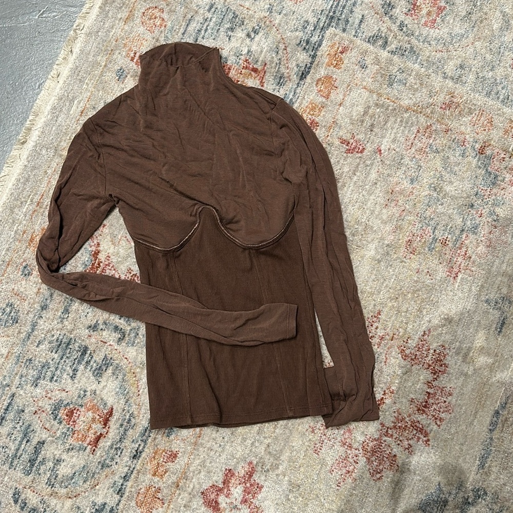 Chocolate brown Joah brown long sleeve